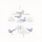 Hochet de lit en coton pour bébé