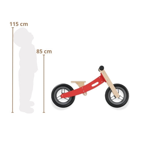 Draisienne en bois évolutive enfant 2 ans à 5 ans - modèle SUR