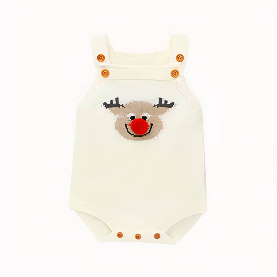 Barboteuse en tricot pour bébé garçon et fille