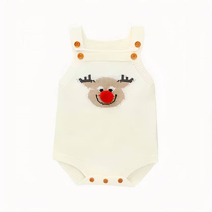 Barboteuse en tricot pour bébé garçon et fille