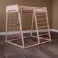 Aire de jeux Intérieur enfant | Jeu Montessori en bois pour Enfants | Escalade 1 an à 5 ans