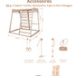Aire de jeux Intérieur enfant | Jeu Montessori en bois pour Enfants | Escalade 1 an à 5 ans