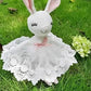 Doudou en forme de lapin pour bébé