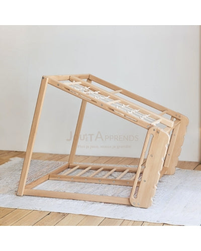 Aire de jeux Intérieur enfant | Jeu Montessori en bois pour Enfants | Escalade 1 an à 5 ans